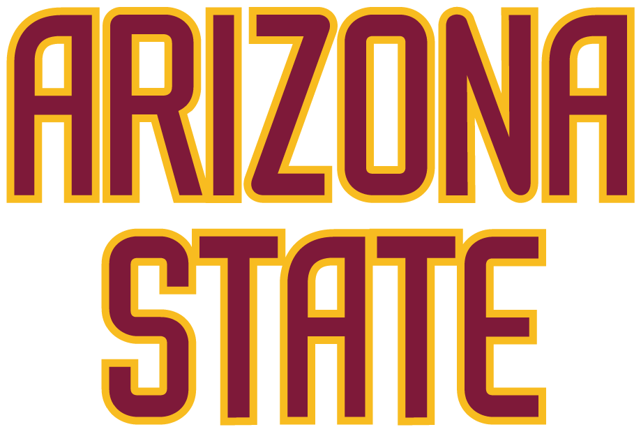 Arizona State Sun Devils 1996-2010 Wordmark Logo DIY iron on transfer (heat transfer)
